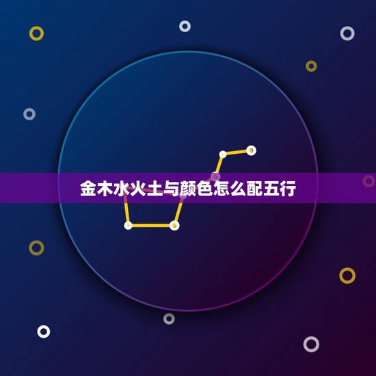 金木水火土与颜色怎么配五行，五行所对应的颜色