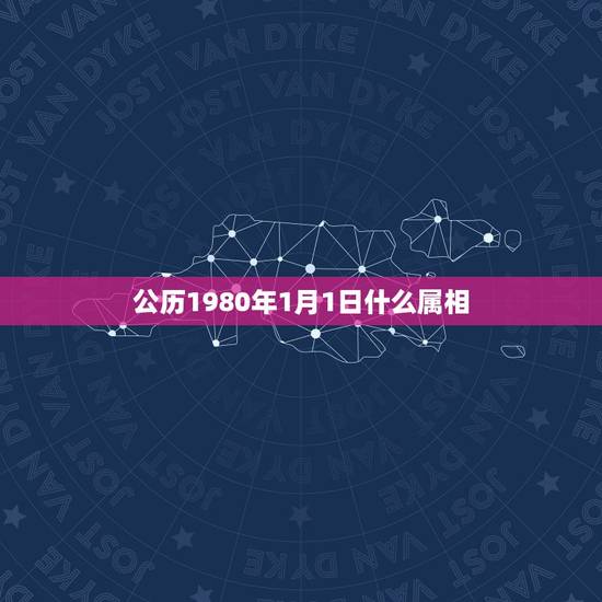 公历1980年1月1日什么属相，1980年1月1日出生的人阳历是多少的