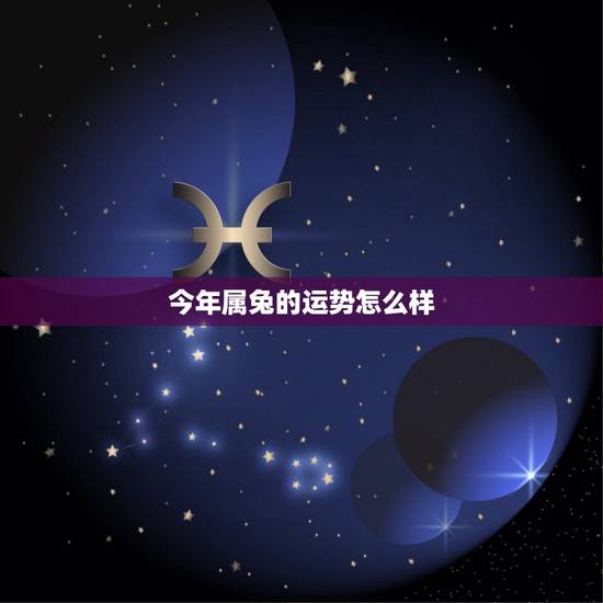 今年属兔的运势怎么样，兔今年运气财运如何