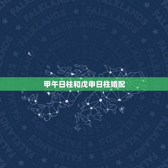 甲午日柱和戊申日柱婚配,已亥月已未日和甲午月戊申日八字合吗 甲午日柱和戊申日柱婚配,已亥月已未日和甲午月戊申日八字合吗