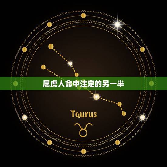属虎人命中注定的另一半，属虎人命中注定的另一半