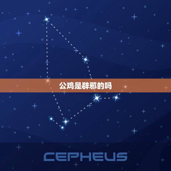 公鸡是辟邪的吗，公鸡为什么能辟邪