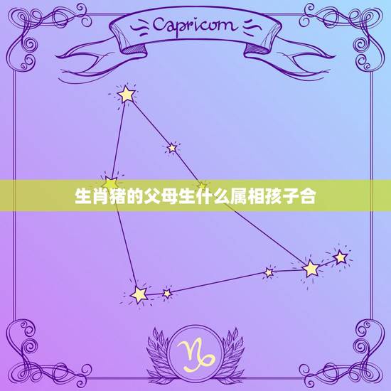 生肖猪的父母生什么属相孩子合,属猪1995年有几次婚姻 生肖猪的父母生什么属相孩子合,属猪1995年有几次婚姻