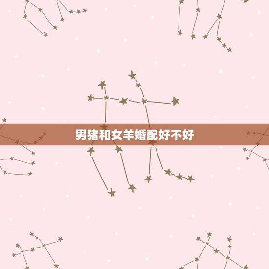 男猪和女羊婚配好不好,男猪女羊婚姻相配吗?能否结为夫妻 男猪和女羊婚配好不好,男猪女羊婚姻相配吗?能否结为夫妻