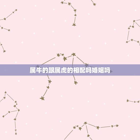 属牛的跟属虎的相配吗婚姻吗,属牛男和属虎女配吗 详细 属牛的跟属虎的相配吗婚姻吗,属牛男和属虎女配吗 详细