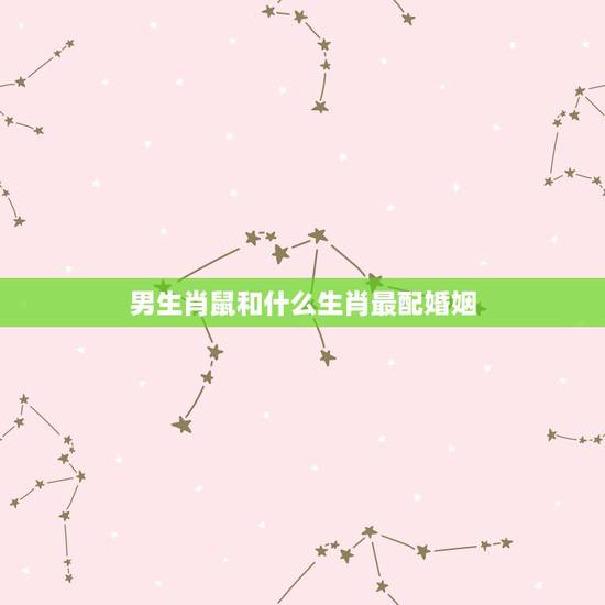 男生肖鼠和什么生肖最配婚姻,1996属鼠多少岁结婚好 男生肖鼠和什么生肖最配婚姻,1996属鼠多少岁结婚好