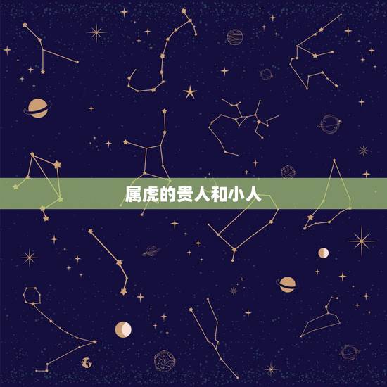 属虎的贵人和小人，2022 年属虎的事业贵人生肖