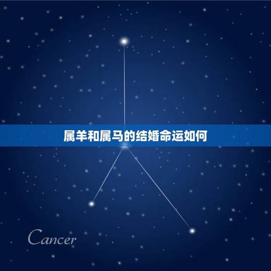 属羊和属马的结婚命运如何,属羊和属马是什么命 属羊和属马的结婚命运如何,属羊和属马是什么命