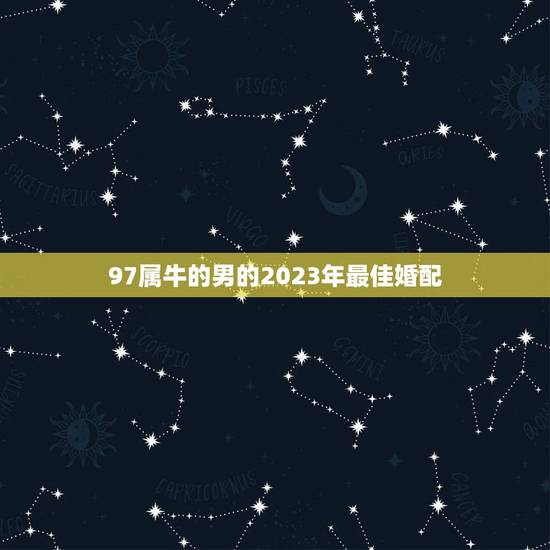 97属牛的男的2023年最佳婚配,1994年男属狗和1997年女属牛婚 97属牛的男的2023年最佳婚配,1994年男属狗和1997年女属牛婚