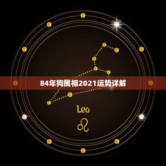 84年狗属相2021运势详解，1984年鼠人2021全年运势如何