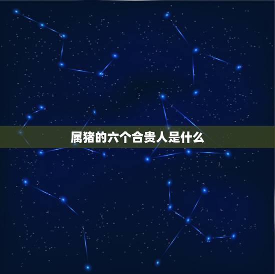 属猪的六个合贵人是什么,日历上写着六合猪是什么 属猪的六个合贵人是什么,日历上写着六合猪是什么