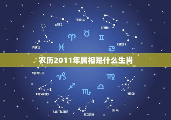农历2011年属相是什么生肖，2011年是什么属相