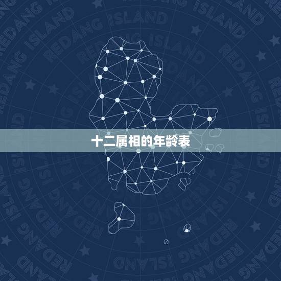 十二属相的年龄表，十二生肖男女更佳配对