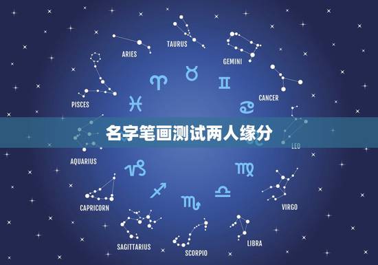 名字笔画测试两人缘分，名字测两个人的缘分