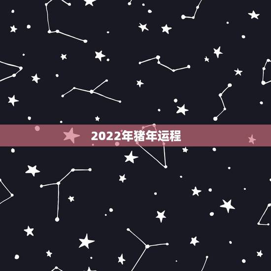 2022年猪年运程,2022年运势如何 2022年猪年运程,2022年运势如何