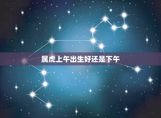 属虎上午出生好还是下午,属虎什么时辰出生好 属虎上午出生好还是下午,属虎什么时辰出生好