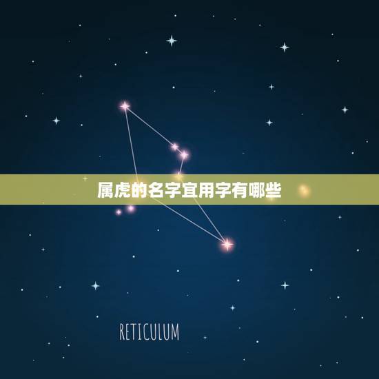 属虎的名字宜用字有哪些，虎宝宝女孩好听的名字