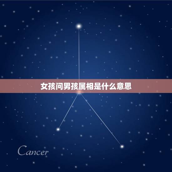 女孩问男孩属相是什么意思,一个女的主动问我属相属什么 女孩问男孩属相是什么意思,一个女的主动问我属相属什么