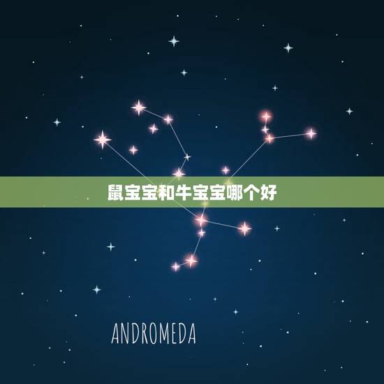 鼠宝宝和牛宝宝哪个好,鼠男牛女生什么宝宝好 鼠宝宝和牛宝宝哪个好,鼠男牛女生什么宝宝好