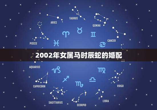 2002年女属马时辰蛇的婚配，属蛇的和属马相配吗