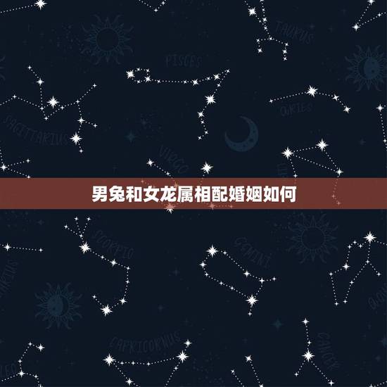 男兔和女龙属相配婚姻如何,属龙和属兔的婚姻怎样 男兔和女龙属相配婚姻如何,属龙和属兔的婚姻怎样