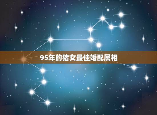 95年的猪女最佳婚配属相，属相婚配：男属兔和女属猪相配吗
