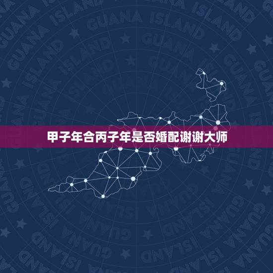 甲子年合丙子年是否婚配谢谢大师，恳请大师们批一下:甲子年丙子月丁酉日癸