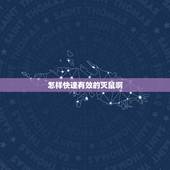 怎样快速有效的灭鼠啊，如何杀死老鼠快又彻底