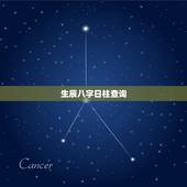 生辰八字日柱查询，怎么查自己的生辰八字