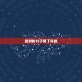 发财树叶子黄了补救，发财树被茶叶水浇过叶子开始发黄，该怎么办