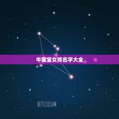 牛宝宝女孩名字大全，有哪些牛宝宝的女孩好听的名字？