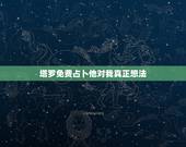 塔罗免费占卜他对我真正想法，塔罗牌占卜 问他对我的想法 世界逆位 有没