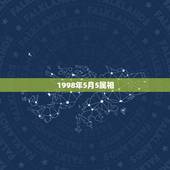 1998年5月5属相，1998年农历冬月27五行属相表