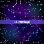 5月27日生肖运势，7月27日生肖运势