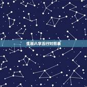 生辰八字五行对照表，天干地支五行对照表生辰八字