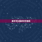 属牛可以戴虎牙天珠吗，女人戴几眼天珠好