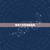 猪各个月份婚配属相，属猪的最佳婚配是什么属相