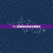 十二属相的住房坐东西南北，十二生肖怎么分东南西北？