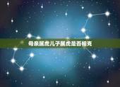 母亲属虎儿子属虎是否相克，妈妈属虎生虎宝宝好吗