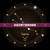 给自己取个独特的昵称，大家帮我起个独特的网名！