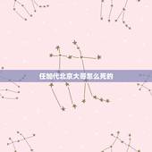 任加代北京大哥怎么死的，求助:以前有一对3胞胎， 大哥不小心出车祸死掉