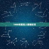 1988年属龙人婚姻状况，1988属龙人的婚姻