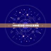 1988男龙和1988女龙婚配，生肖龙和龙结婚好吗