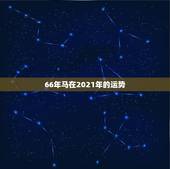 66年马在2021年的运势，属马，1966年生人，2021年运势情况会