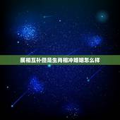 属相互补但是生肖相冲婚姻怎么样，生肖相克的问题