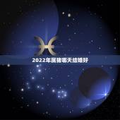 2022年属猪哪天结婚好，1995属猪的三大坎