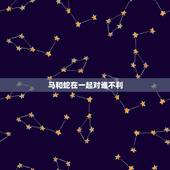 马和蛇在一起对谁不利，属马一生远离这个人