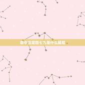 命中注定四七九是什么属相，命中注定四七九是什么生肖