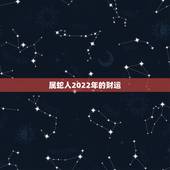 属蛇人2022年的财运，属蛇2022年更佳方位