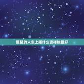 属鼠的人车上摆什么吉祥物最好，属鼠的风水吉祥物